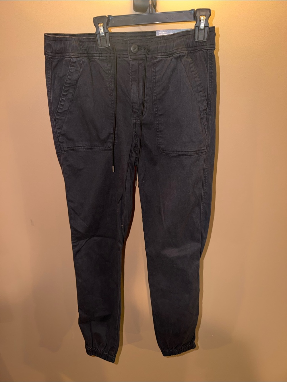American Eagle Outfitters Black Utility Jogger Pants